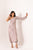 Mocha Brown Polka Dot One-Shoulder Dhoti Jumpsuit