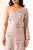 Mocha Brown Polka Dot One-Shoulder Dhoti Jumpsuit