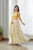 Kesar Yellow Kali Lehenga