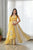 Kesar Yellow Kali Lehenga