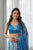 Indra Blue Kali Lehenga
