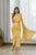 Kesar Yellow Blouse Saree & Dhoti Pants