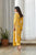 Kesar Yellow Blouse Saree & Dhoti Pants