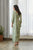 Tulsi Green Blouse Saree & Dhoti Pants