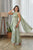 Tulsi Green Ruffle Saree Dress