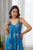 Indra Blue Palazzo Jumpsuit
