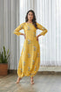 Kesar Yellow Dhoti Jumpsuit