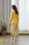 Kesar Yellow Peplum Dhoti Jumpsuit