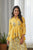 Kesar Yellow Peplum Dhoti Jumpsuit