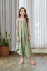 Tulsi Green Palazzo Jumpsuit Kids