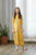 Kesar Yellow Dhoti Jumpsuit Kids