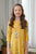 Kesar Yellow Dhoti Jumpsuit Kids
