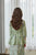 Tulsi Green Peplum Dhoti Jumpsuit Kids