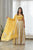 Mother Daughter Kesar Yellow Kali Lehenga