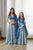 Mother Daughter Indra Blue Kali Lehenga