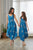 Mother Daughter Indra Blue Palazzo Jumpsuit