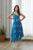 Mother Daughter Indra Blue Palazzo Jumpsuit