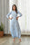 Mother Daughter Jal Blue Dhoti Jumpsuit