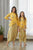Mother Daughter Kesar Yellow Peplum Dhoti Jumpsuit