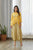 Mother Daughter Kesar Yellow Peplum Dhoti Jumpsuit