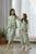 Mother Daughter Tulsi Green Peplum Dhoti Jumpsuit
