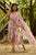 Carnation Pink Palazzo Jumpsuit with Small Motif (Carnation Pink) Detachable Dupatta