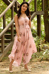 Carnation Pink Palazzo Jumpsuit (Clearance)