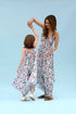 Iceberg Blue Palazzo Jumpsuit Mother Daughter Set