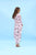 Soft Pink Berry Dhoti Jumpsuit