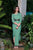 Seafoam Green Saree Dress (Without Pants)