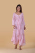 Rosewood Pink Palazzo Jumpsuit (with sleeves)
