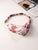 Soft Pink Berry Striped Hairband