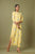 Yellow Floral Dhoti Jumpsuit with Cape
