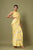 Yellow Floral Saree Skirt & Top Set