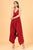 Red Palazzo Jumpsuit